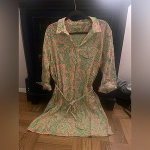 Lilly Pulitzer Pilar Linen Tunic Dress